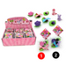 Erasers Fantasy Garden Sets 4 Pcs Set 2 Asstd 