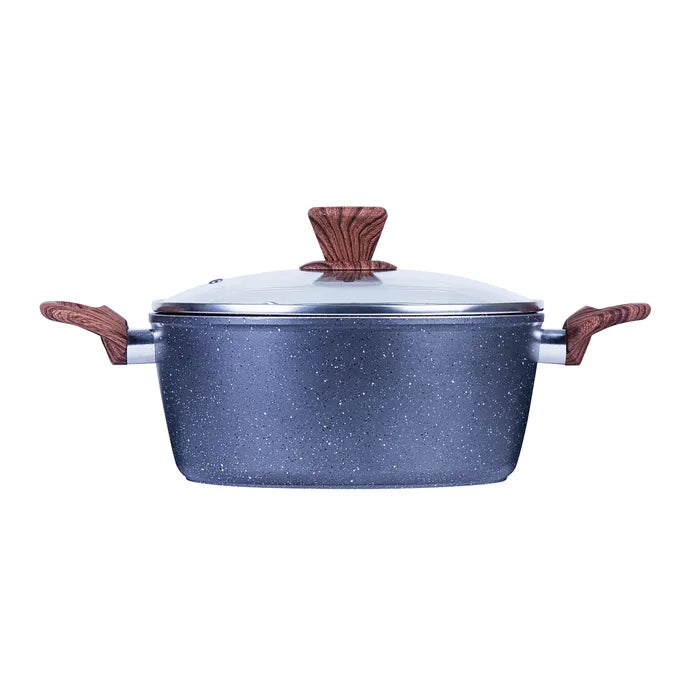 Celvinger 4 Layer Non-Stick Casserole With Lid 24cm