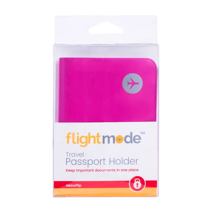 Flightmode PVC Passport Holder