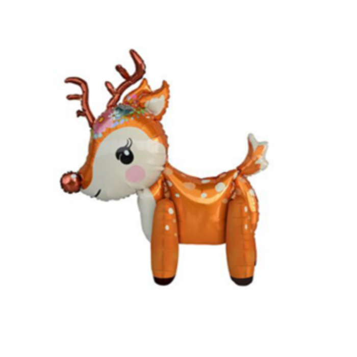 Foil Balloon Reindeer 54X57Cm