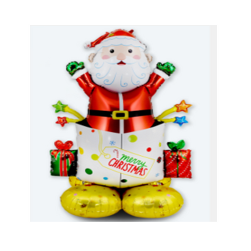 Foil Balloon Santa 74X118Cm