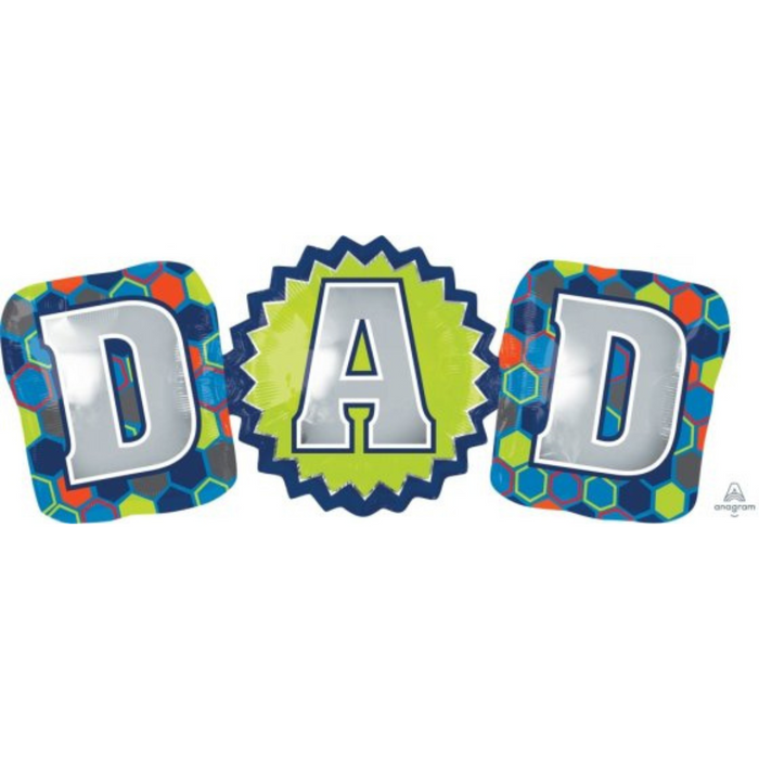 Foil Balloon Super Shape XL DAD P30