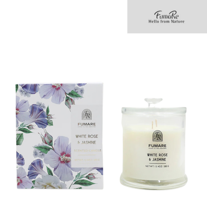 Fumare Candle Fragrances White Rose & Jasmine 380G Candle