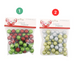 Glittered Foam Balls 20Pc 2 Asstd