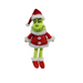 Green Santa Ornament 28 Cm