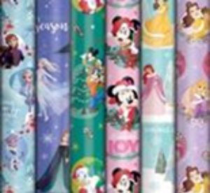 Christmas Wrap 3Mx700Mm Dsny Grl