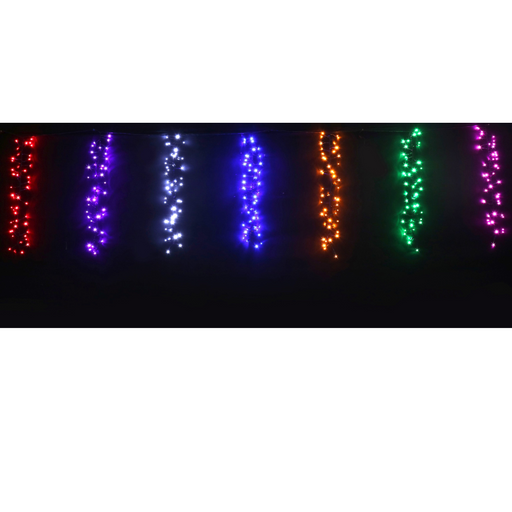 LED Rainbow Cluster Strand Lights Digital