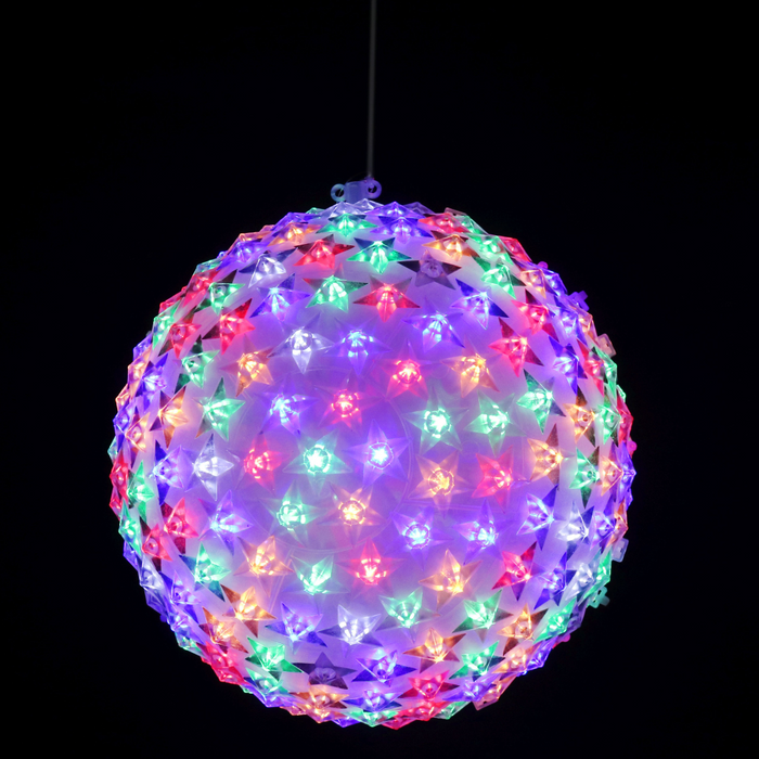 LED Star Ball 25cm Twinkle Multi-Colour