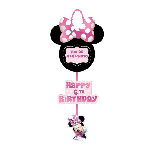 Minnie Mouse Forever Photo Hanging Sign Customisable
