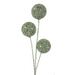 Mint Glitter 3 Ball Stem-5cm Ball/48cm Stem