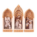 Nativity Polyresin 15.5x5x23.5cm Set Of 3