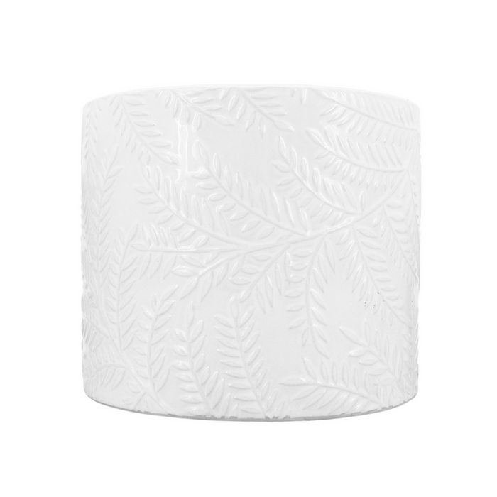 Paprat Planter White 16.5x14