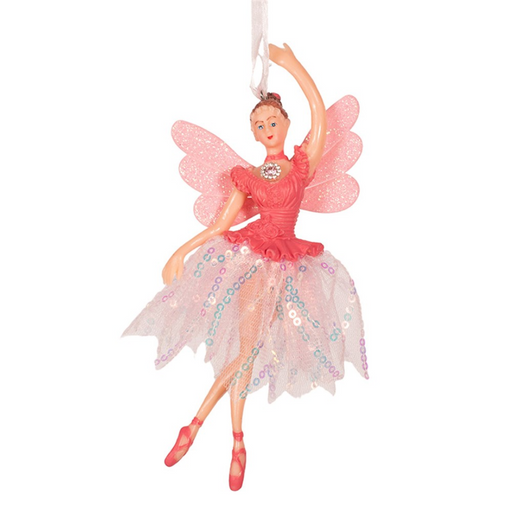 Pink Ballerina Pp Tree Ornament 18cm