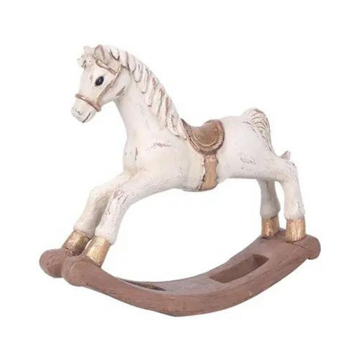 Polyresin Rocking Horse 21.5cm