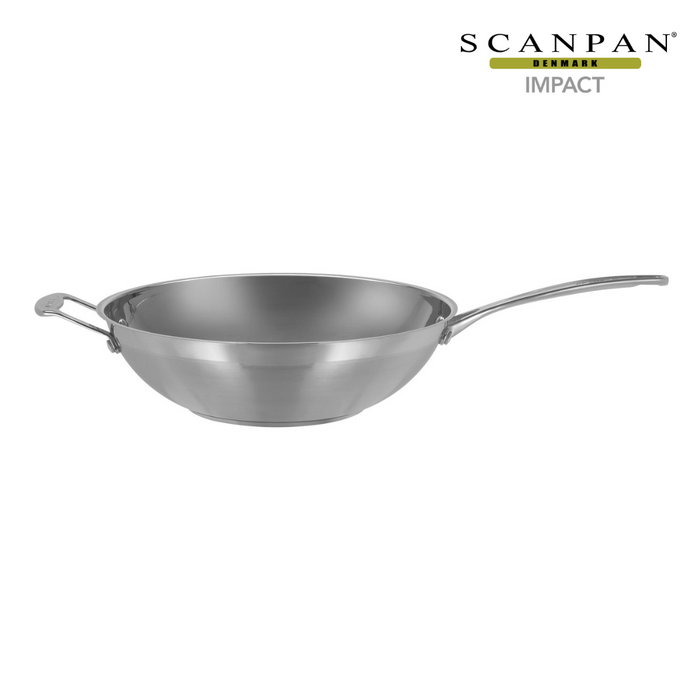 SCANPAN IMPACT WOK 32CM WITHOUT LID