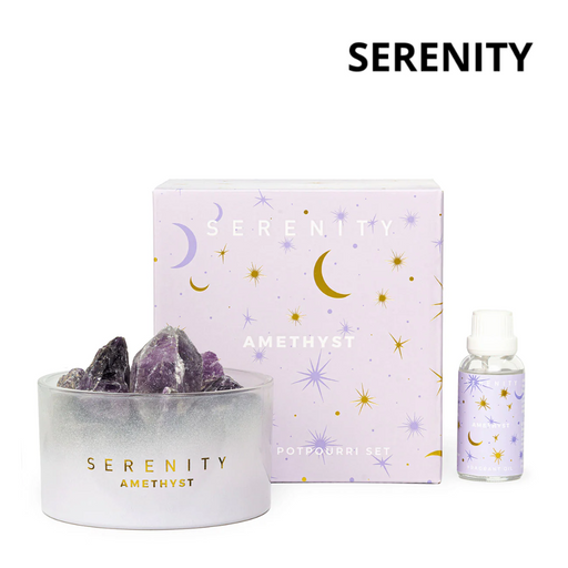 Serenity Crystal Potpourri - De-Stress Amethyst