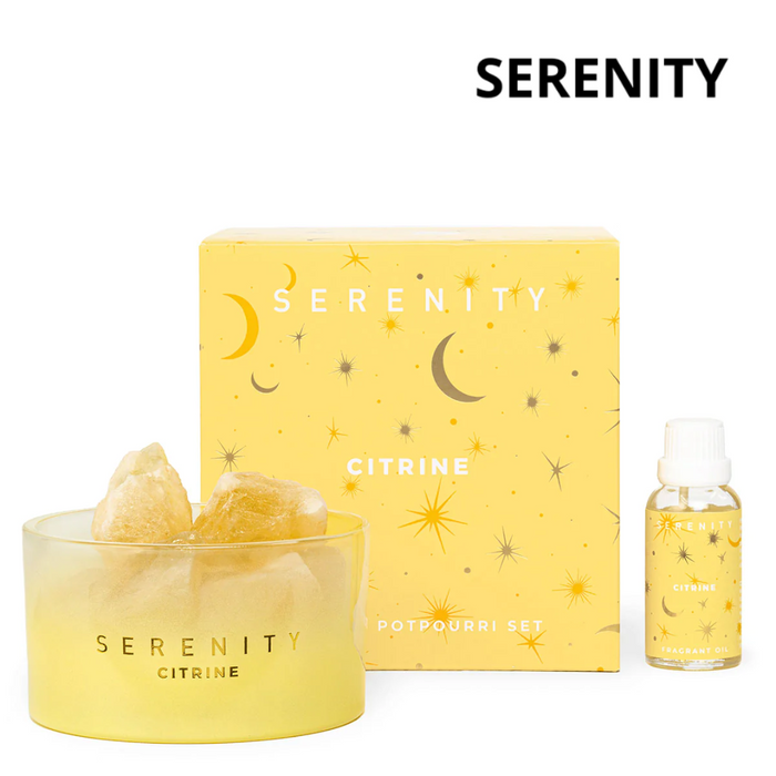 Serenity Crystal Potpourri - Energise Citrine