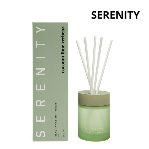 Serenity Diffuser in Box 200ml - Coconut Lime Verbena