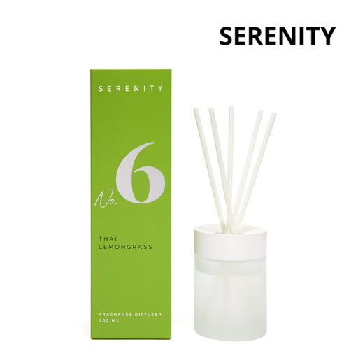 Serenity Diffuser in Box 200ml - Thai Lemongrass