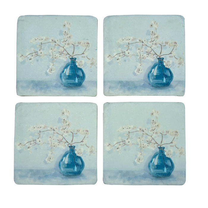 Simply Iris- istible Coaster 10x10