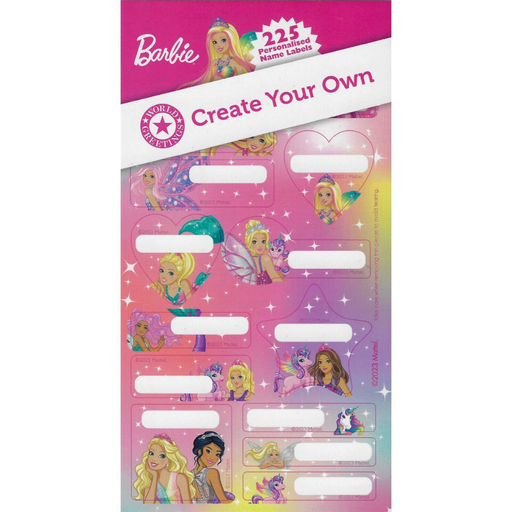 STICKER BOOK 225 CYONAME MATEL BARBIE