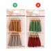 Tassels Green & Red Gold Silver 8Pk 2 Asstd