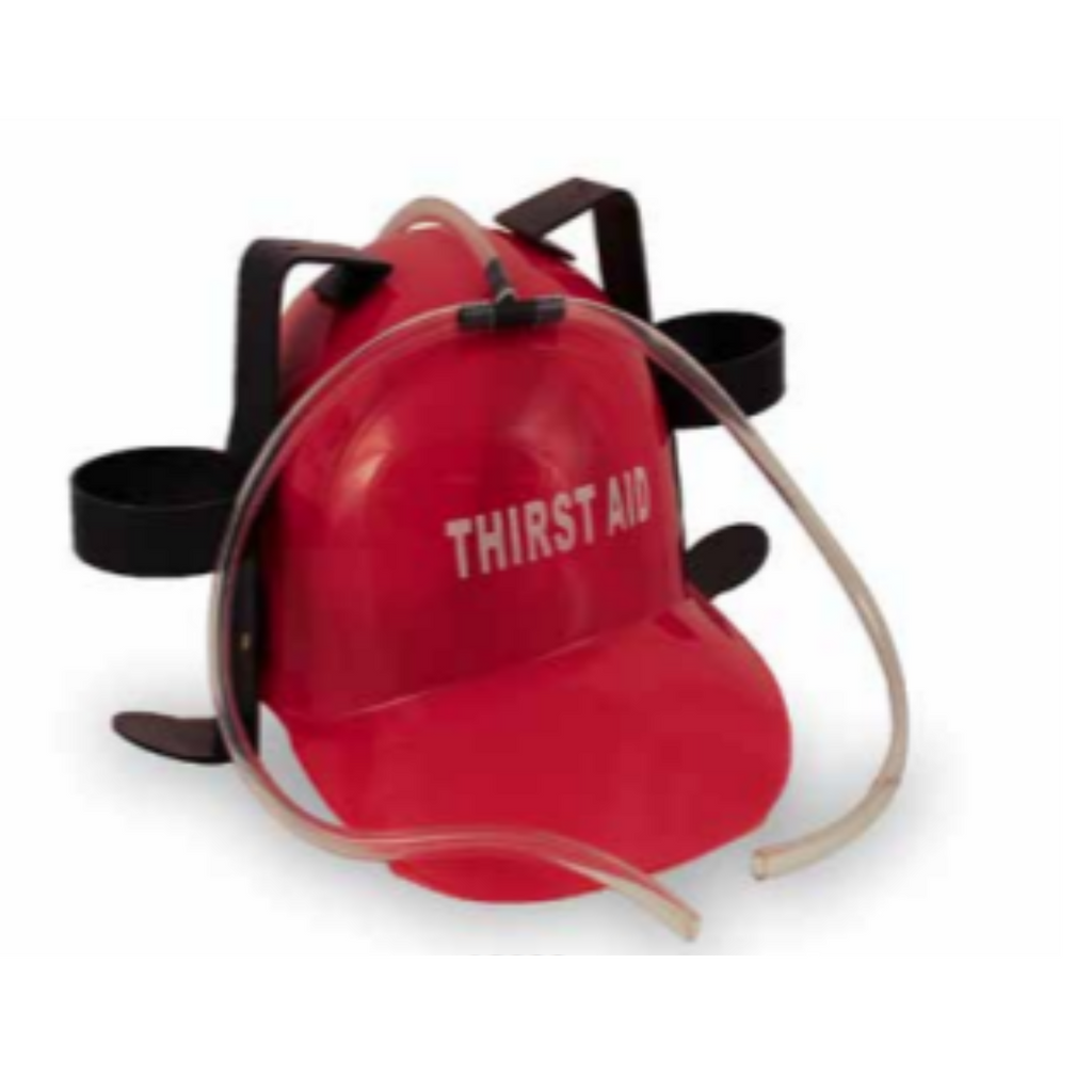 Thirst Aid Drinking Hat