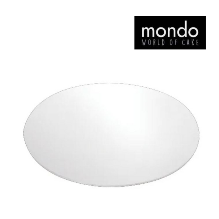 MONDO Cake Board Round - White 8in 1pc 20cm