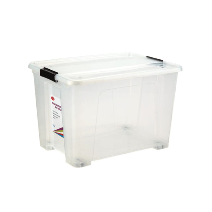 Hld Storage Box 120Lt Modular Clear