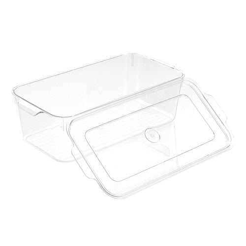 Boxsweden Crystal Storage Containerw/Lid 3.75L 33.5X16.5X10Cm