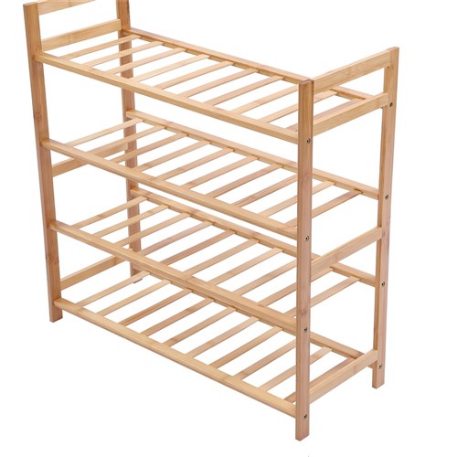 BAMBOO 3 TIER STORAGE SHELF51.5X25X71CM