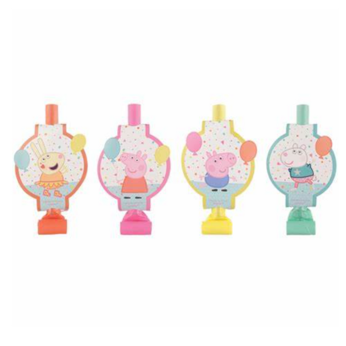 Peppa Pig Confetti Party Blowouts 8pk