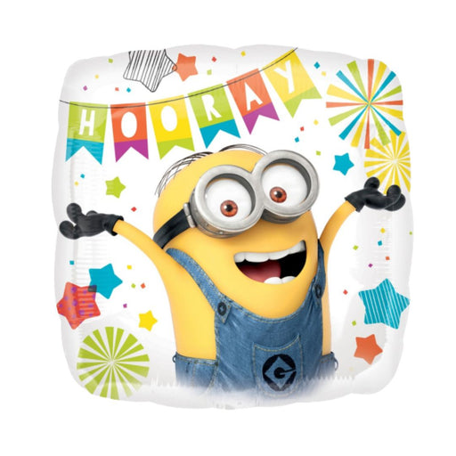 Ronis Standard Foil Balloon 45cm Square Despicable Me Party