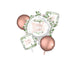 Foil Balloon Bouquet Love & Leaves Bridal Shower P75 5pk