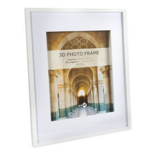 Ronis 3D Frame 40x50cm 28x35cm White