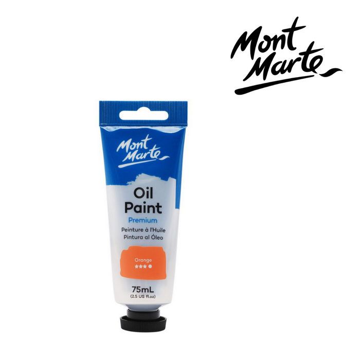 Mont Marte Oil Paint 75ml - Orange