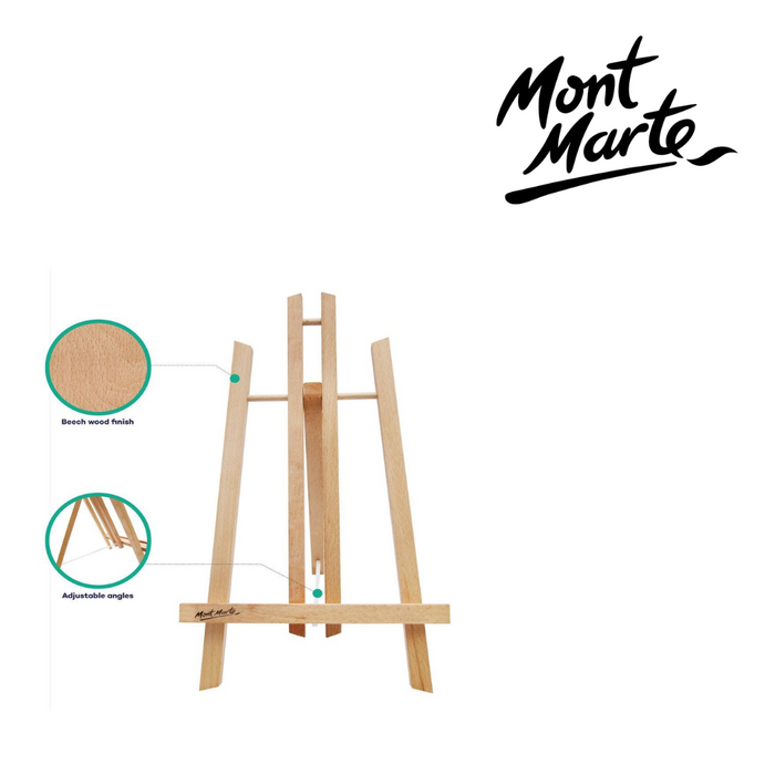 2x Mont Marte Mini Table Display Easel Small School/Function