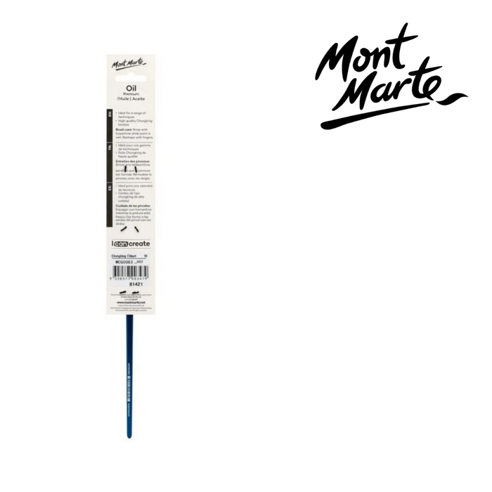 Mont Marte Artist Brush Chungking Filbert 10