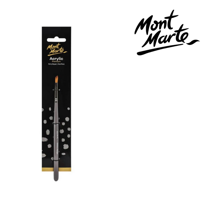 Mont Marte Artist Brush Taklon Wedge 1/8