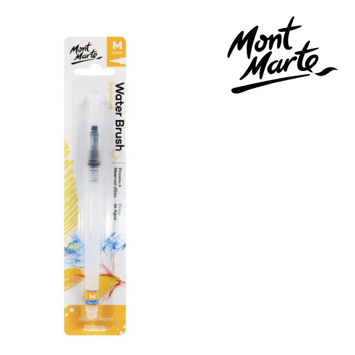 Mont Marte Water Brush Round - Medium Tip