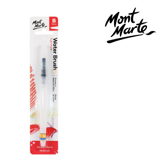 Mont Marte Water Brush Round - Broad Tip