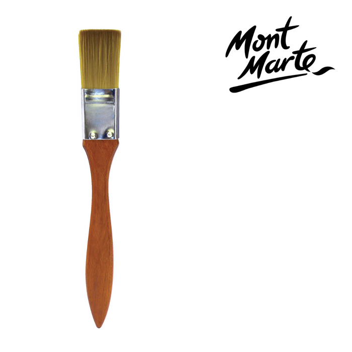 Mont Marte Artist Brush Taklon Flat Wide 25mm