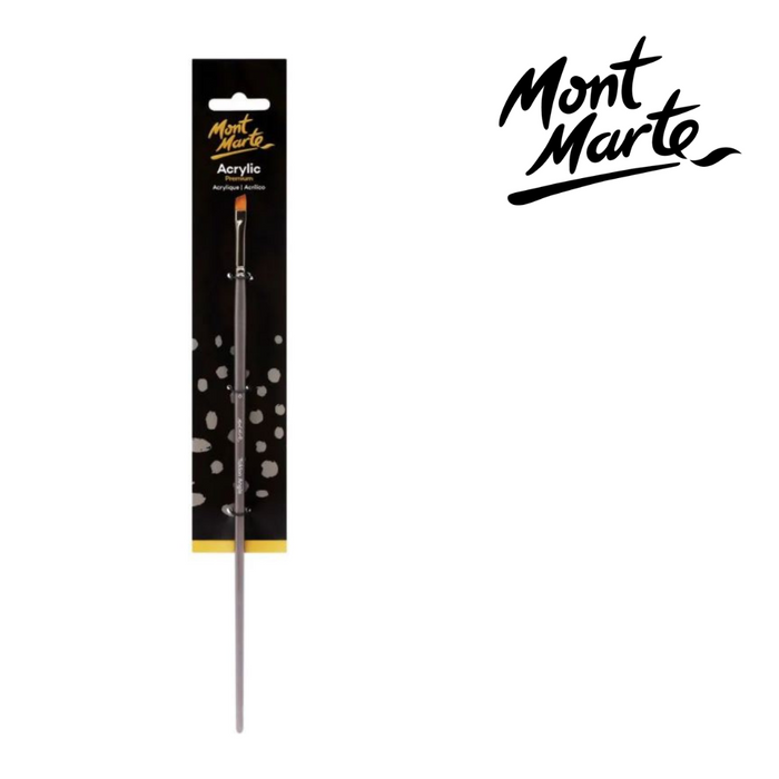 Mont Marte Artist Brush Taklon Angle 6