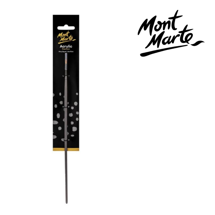 Mont Marte Artist Brush Taklon Round 2