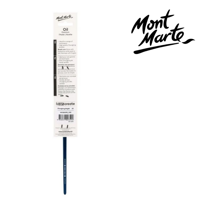 Mont Marte Artist Brush Chungking Bright 10