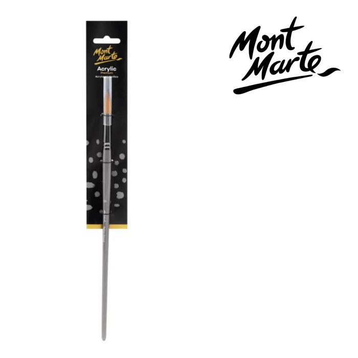 Mont Marte Artist Brush Taklon Round 16