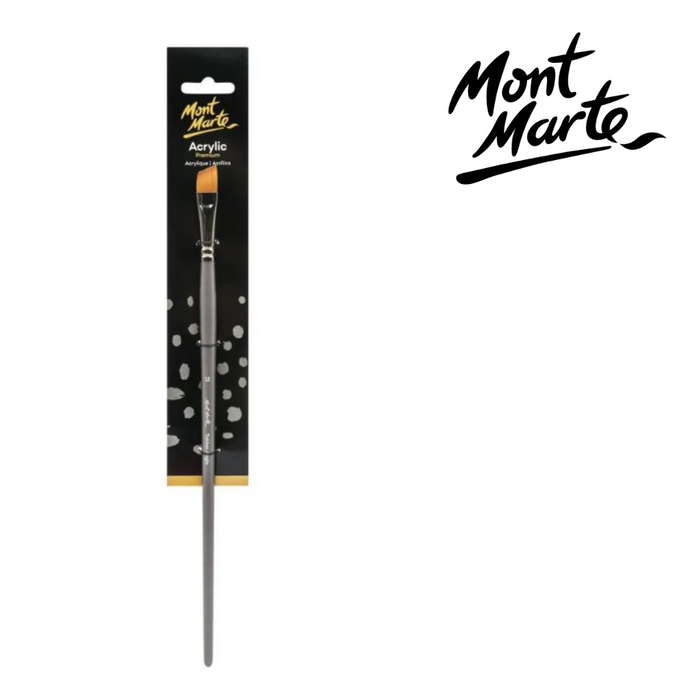 Mont Marte Artist Brush Taklon Angle 12