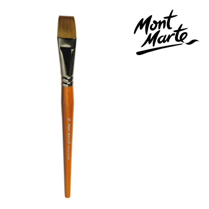 Mont Marte Artist Brush Taklon Short Bright 16