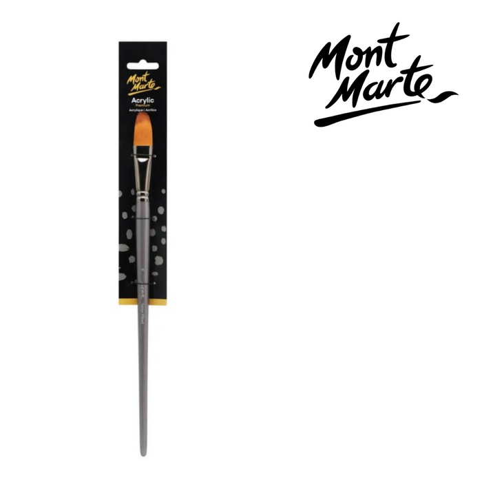 Mont Marte Artist Brush Taklon Filbert 24