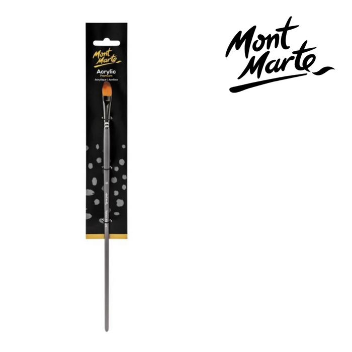 Mont Marte Artist Brush Taklon Filbert 10